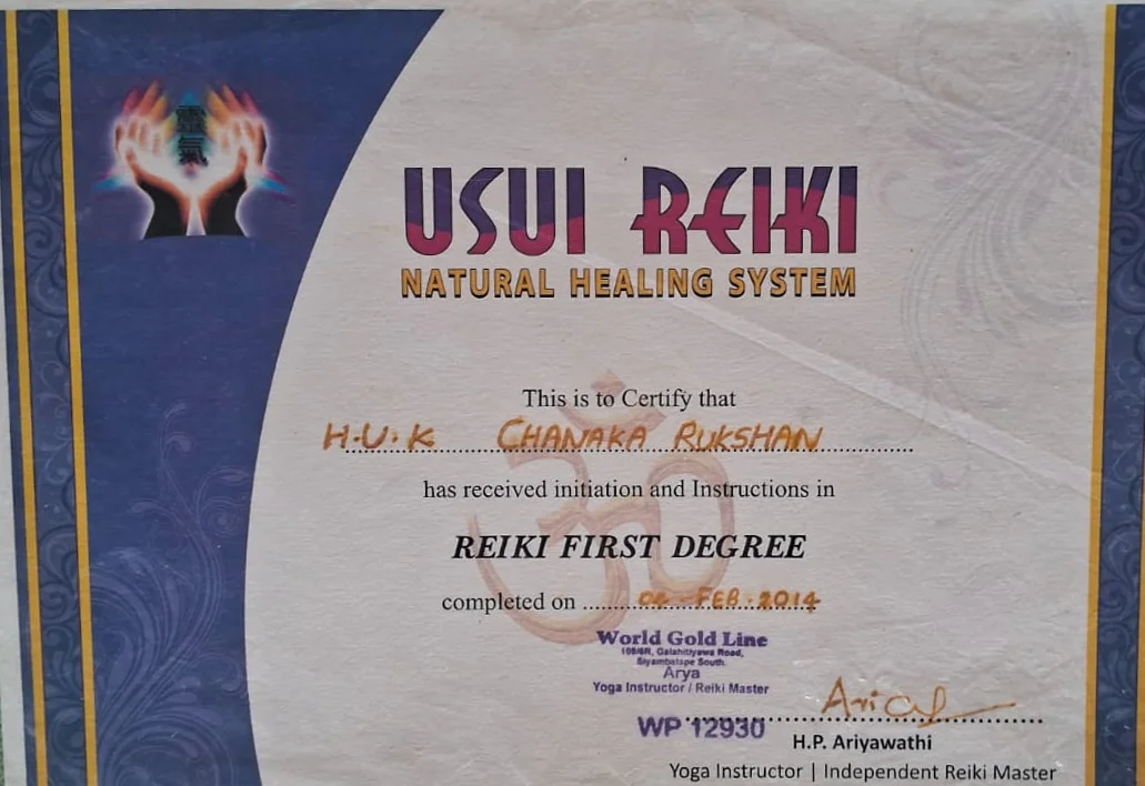Chanaka Rukshan certificate 3